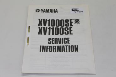 Yamaha XV1000SE/XV1100SE, 2AE, Service Information, Stand 09/87