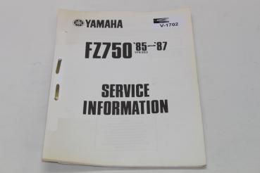 Yamaha FZ750, 85-87, 1FN-SG3, Service Information, Stand 01/87