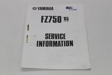 Yamaha FZ750, 85, 1FN-SG1, Service Information, Stand 01/85