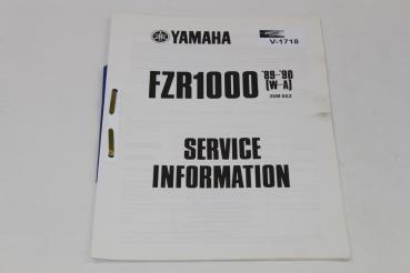 Yamaha FZR1000(W-A), 89-90, 3GM, Service Information, Stand 09/89