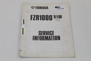Yamaha FZR1000(B), 91, 3GM, Service Information, Stand 09/90