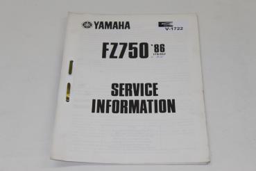 Yamaha FZ750, 86, 1FN, Service Information, Stand 12/85