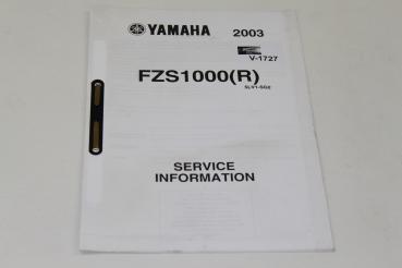 Yamaha FZS1000(R), 03, 5LV1, Service Information, Stand 01/02