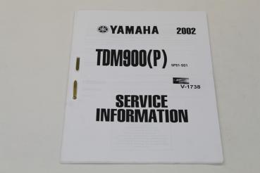Yamaha TDM900(P), 5PS1, 02, Service Information, Stand 11/01