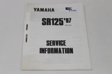 Yamaha SR125, 3MW, 97, Service Information, Stand 07/97