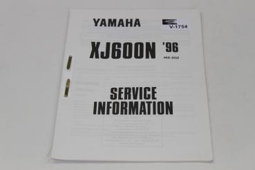 Yamaha XJ600N, 4KE, 96, Service Information, Stand 10/95