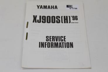 Yamaha XJ900S(H), 4KM, 96, Service Information, Stand 07/95