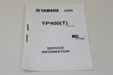 Yamaha YP400(T), 5RU1, 05, Service Information, Stand 10/04