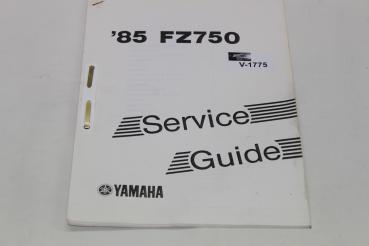 Yamaha FZ750, 96, Service Guide, Werkstatt Information