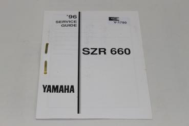 Yamaha SZR 660, 96, Service Guide, Werkstatt Information