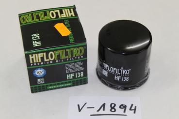 Suzuki GSX-R600/750, 89-2014, HifloFiltro HF-138, Ölfilter