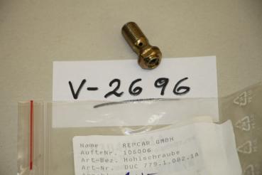 Preview: Ducati 748, Hohlschraube, Fixierschraube Oelleitung, 77910821A