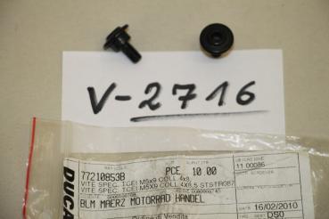 Preview: Ducati 1098, 2x Special ISK Schraube, (M5x8,5) 77210853B