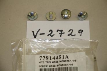 Preview: Ducati 888/S4/S4RS, 4x SCREW/ ISK Schraube M6x8, 77914451A