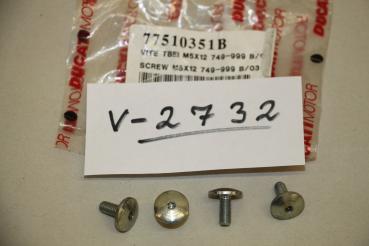 Preview: Ducati 749-999B, 1098, 4x SCREW TBEI M5x12, 77510351B