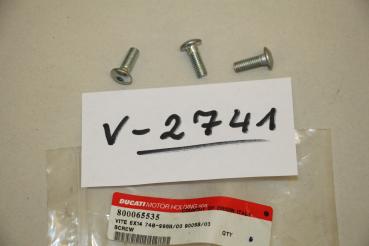 Preview: Ducati 748-996B/00, 900SS/03, 3x SCREW TCEI (M5x0.80x14) 800065535