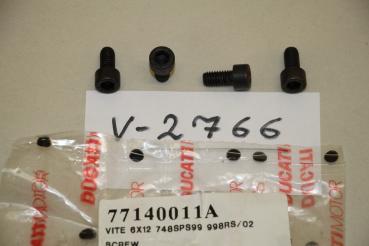 Preview: Ducati 748/600-900SS/888/M900, 4x SCREW M6x12, 77140011A