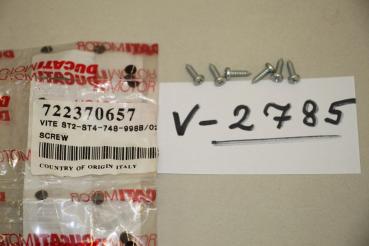 Preview: Ducati 748R/998B/ST2-ST4, 6x SCREW (2.9x9.5) 722370657