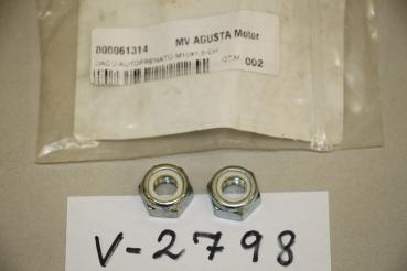 Preview: MV Agusta, 2x DADO/Mutter (M10x1,5-CH) 800061314