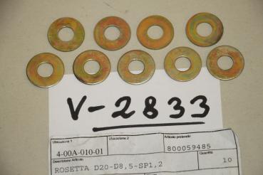 Preview: Ducati Monster 600-1000/S4, 9x WASHER/ROSETTA (D20-D8,5-SP1,2) 800059485