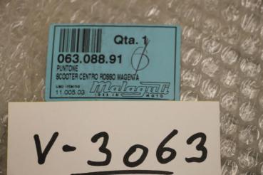 Preview: Malaguti Centro 50SL/KAT, Bodenverkleidung rot NEU 06308891