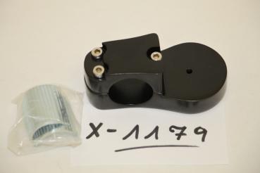 Preview: HANDLEBAR CLAMP WATCH TG DULL BLACK, Highway Hawk 54-210DB