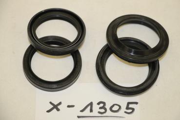 Preview: Gabelsimmerringe Set ARI.068, TCL 39x51x8/9,5mm, Staubkappen Y 39x55,6x51,1x4,7/1,5