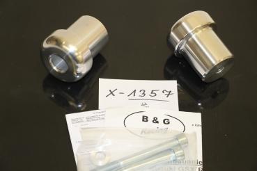 Preview: Suzuki GSX-R1000, WVBZ, 2003-2004, Racing Sturzpads Satz Alu Neu