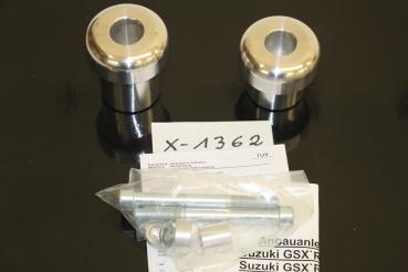 Preview: Suzuki GSX-R600/750, 01-03, Racing Sturzpads Satz Alu Neu