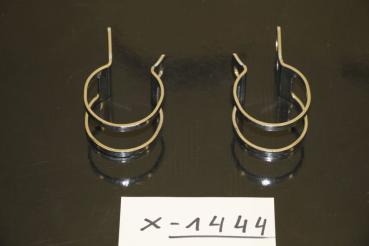 Preview: 2 Halter für Gabel 39-42mm, Chrom/Metall, TAROZZI 42-0012