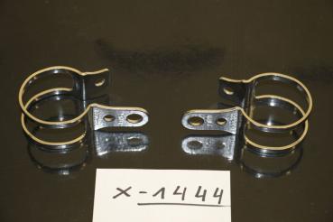 2 Halter für Gabel 39-42mm, Chrom/Metall, TAROZZI 42-0012