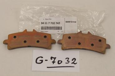 Preview: BMW HP2 Sport, Original Bremsbeläge vorne, 34117710743