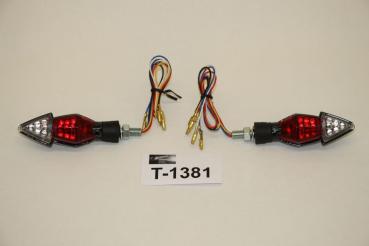 Blinker + Rücklicht LED Carbon Design TNT (ABE) Universal