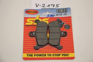 Cagiva Elefant 750, 88/89, SBS 641HF Ceramic Bremsklötze Neu