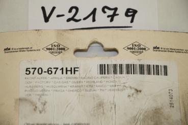 Preview: Yamaha TT600E/R/S, SBS 671HF Ceramic Bremsklötze Neu,