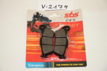 Yamaha TT600E/R/S, SBS 671HF Ceramic Bremsklötze Neu,