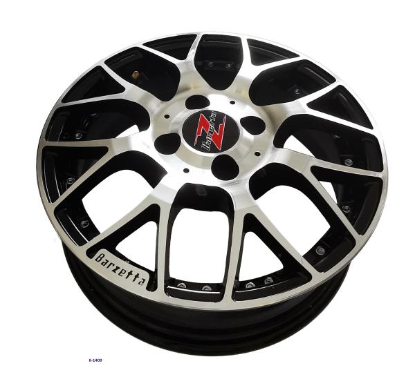 Felge 4,5Jx14 ET10 LK4x100 Alu, schwarz glänzend Felge 4,5Jx14 ET10 LK4x100 Alu, schwarz glänzend