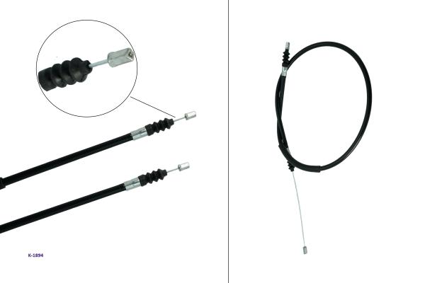 Handbremsseil Chatenet CH40