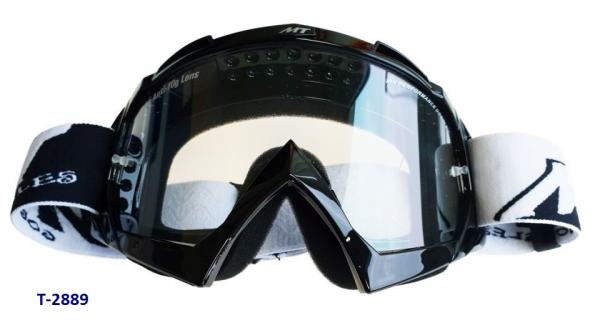 Crossbrille MT-Helmets schwarz