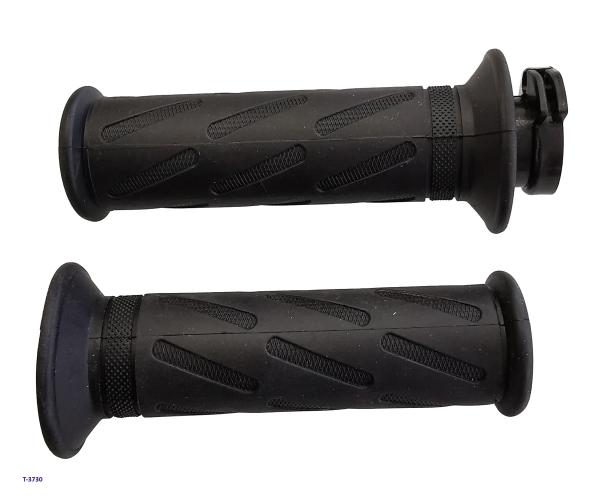 Griffgummi 22mm schwarz per Paar