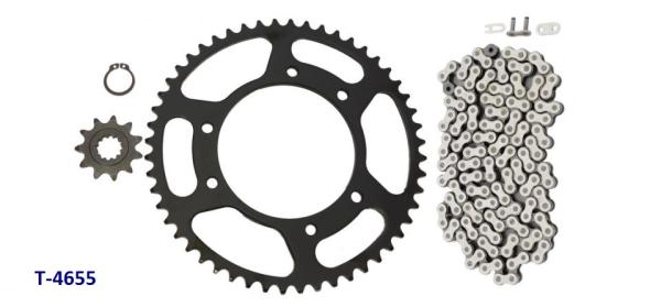 Antriebssatz Kettensatz mit verstärkter Kette Z11-52 420 MH Furia, RYZ, YR11, Rieju MRX/SMX, MRT Antriebssatz Kettensatz mit verstärkter Kette Z11-52 420 MH Furia, RYZ, YR11, Rieju MRX/SMX, MRT