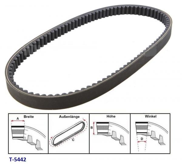 Variomatikriemen Daelim S3 125