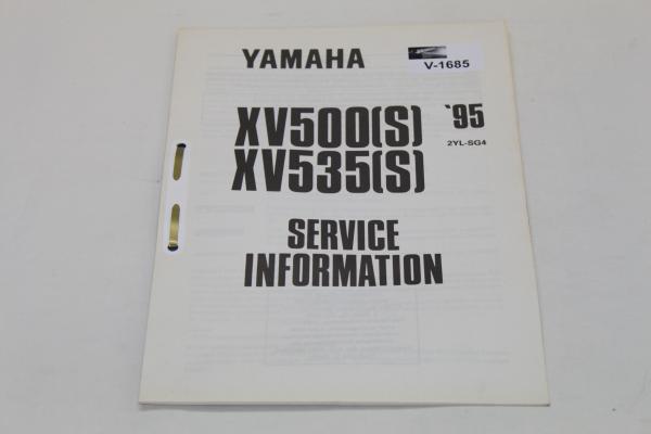 Yamaha XV500(S)/XV535(S), 95, 2YL-SG4, Service Information, Stand 07/94