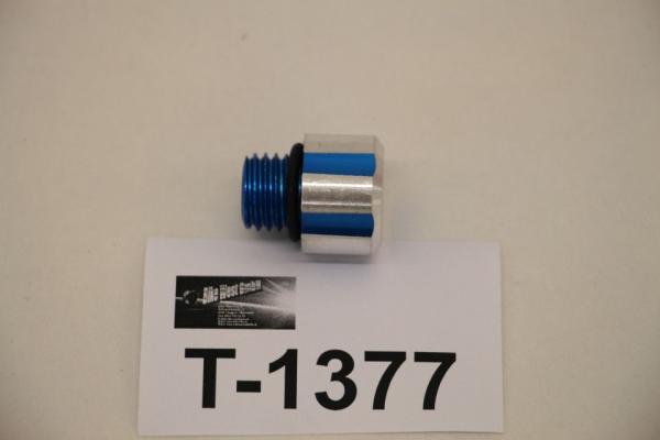 Getriebeöl Verschlußschraube TNT Alu blau - AM6