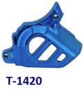 Ritzelabdeckung blau,Moped Minarelli AM6 Generic, KSR-Moto, Keeway, Motobi, Ride, 1E40MA, 1E40MB