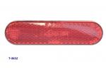 Seitenstrahler rot oval 95x25mm selbstklebend