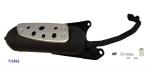 Auspuff Silent Pro Scooter 50 4-Takt Sym Fiddle3, Euro 4